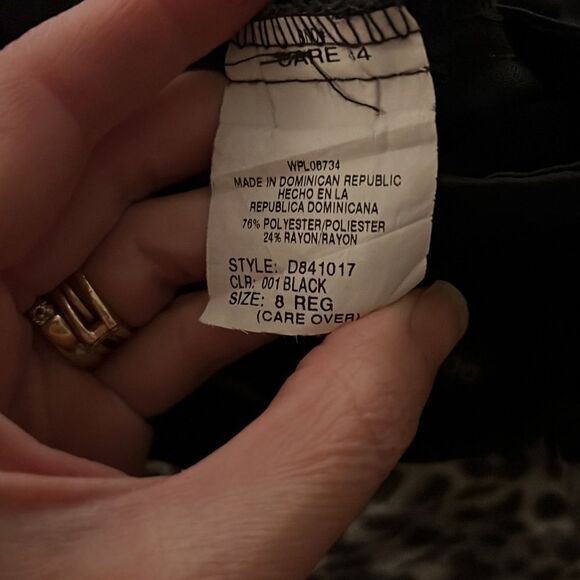 Dockers youth boys size 8 black dress pants. - Picture 6 of 8